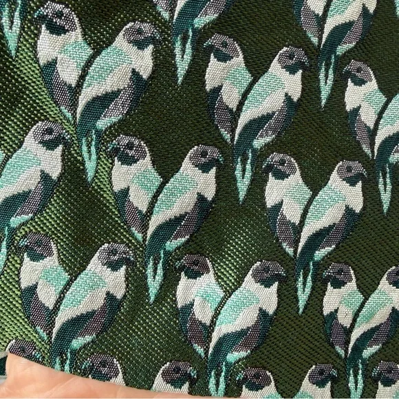 Maje parrot jacquard skort sz40